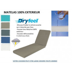 coussin pour bain de soleil Dryfeel + Batyline