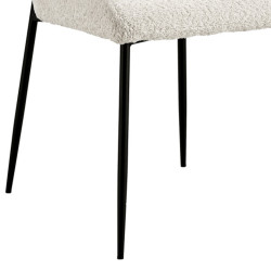 Pack table Alexa + 6 chaises Lisa écru