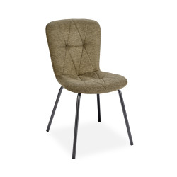 Pack table Alexa + 6 chaises Emma bouteille