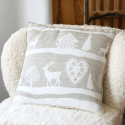 Coussin Valbonnais lin