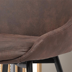 Chaise Mirano brun