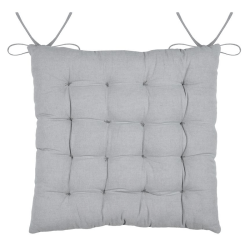 Galette de chaise Chamonix gris