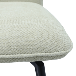 Tabouret Lara écru