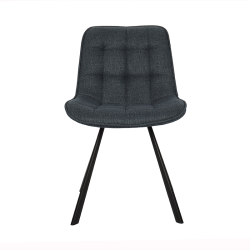Chaise Ariba bleu foncé