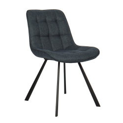 Chaise Ariba bleu foncé