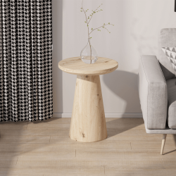 Table basse Lukas 45cm chêne vieilli