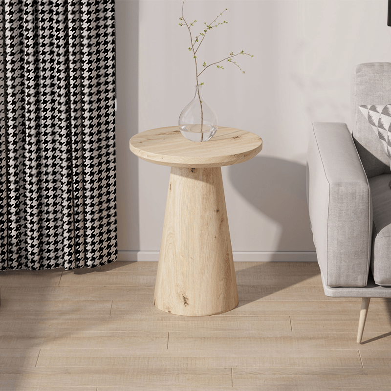 Table basse Lukas 45cm chêne vieilli