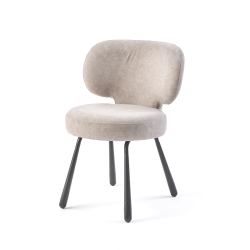 Chaise Fleur beige