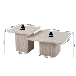 Table basse Bobby