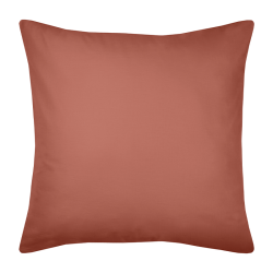 Taie d'oreiller Horizon 65x65cm terracotta