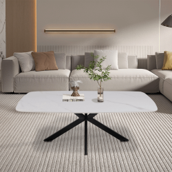 Table basse Apollo blanc