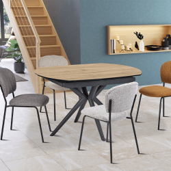 Table Nymphéa 130cm beige
