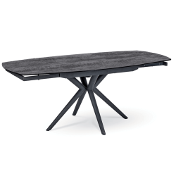 Table Nymphéa 130cm gris