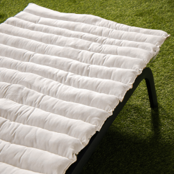 coussin pour transat DUO lin/ecru