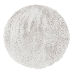 Tapis Neo Yoga rond blanc