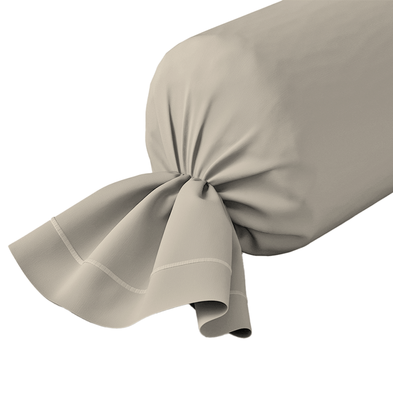 Taie de traversin Alabama 90cm beige