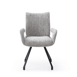 Chaise Pacho gris clair