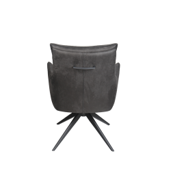 Chaise Polk gris foncé