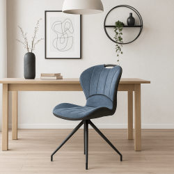 Chaise Mobiline bleu