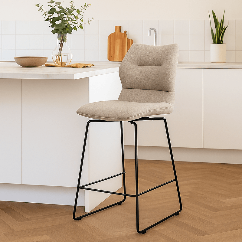 Tabouret de bar Wishy beige