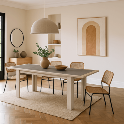 Table avec allonges Astrome