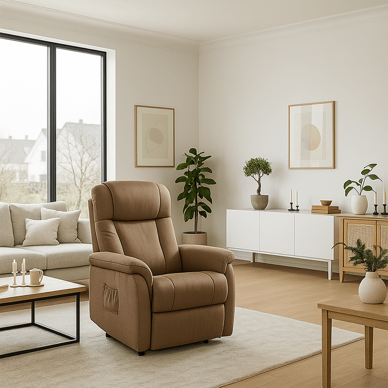 Fauteuil Relax Ottawa brun