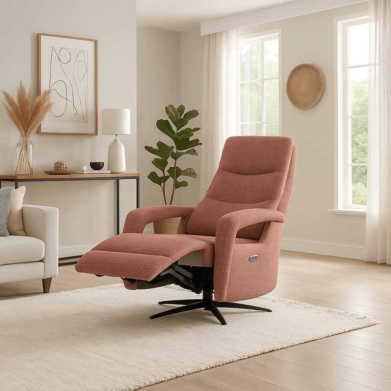 Fauteuil Relax Tri-moteur Cadence brique