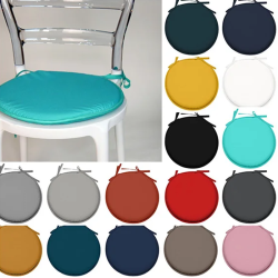 Galette de chaise Nelson ronde
