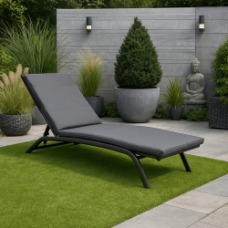Coussin pour transat Sunset anthracite
