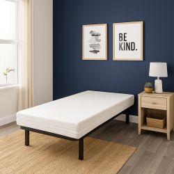 Matelas Airflex mousse haute densité anti punaises épaisseur 14 cm