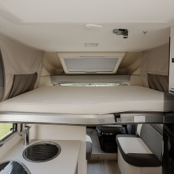 Matelas Mémory pour camping-car mousse à mémoire de forme épaisseur 10, 12, 14 ou 20 cm