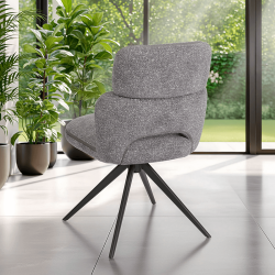 Chaise Célia gris clair
