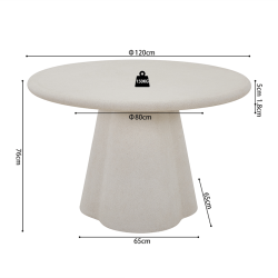 Table Faro 120 cm