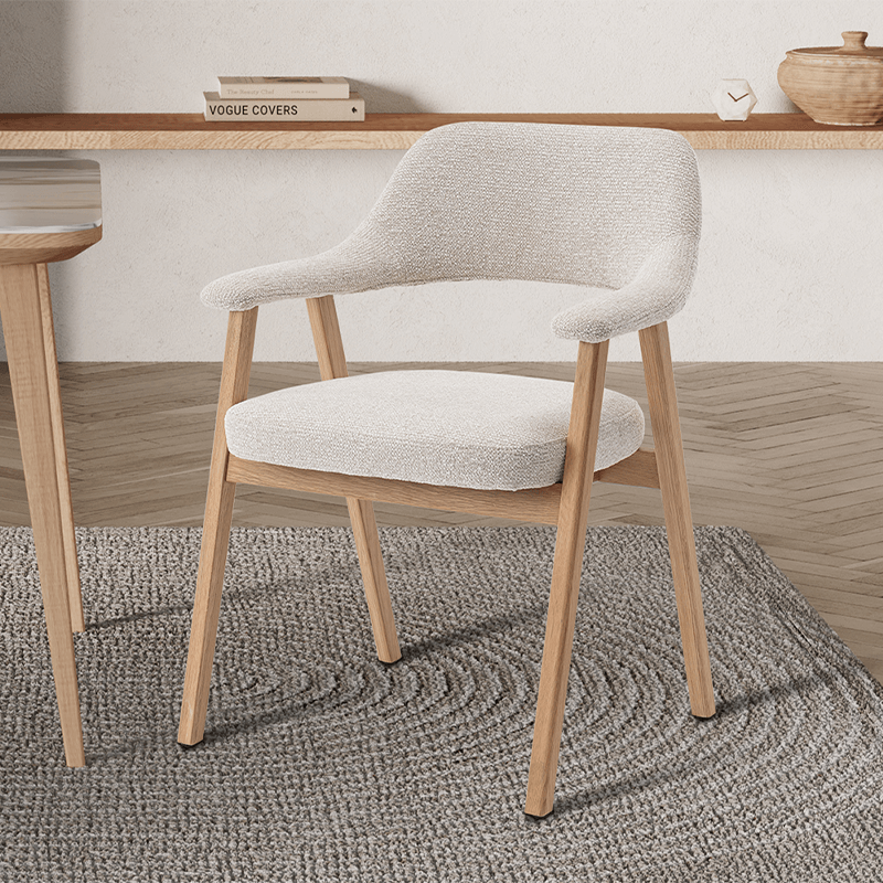 Chaise Coralia beige