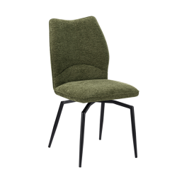 Chaise Lara pivotante vert