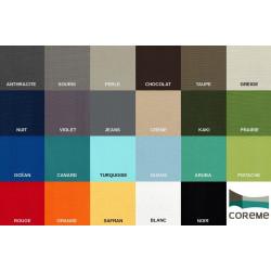 Coussin pour bain de soleil 200 x 70 x 12 - déperlant