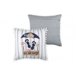 Coussin DEAUVILLE gris