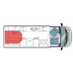 Plan Matelas pour CAMPING-CAR BIOSENS