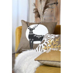 Coussin ESTRELLA taupe