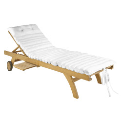 coussin pour transat DUO lin/ecru