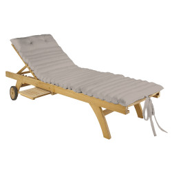 coussin pour transat DUO Petrole/Lin