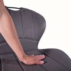 Chaise pivotante LOVASTAR anthracite