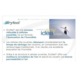 Coussin Dryfeel pour Bain de Soleil
