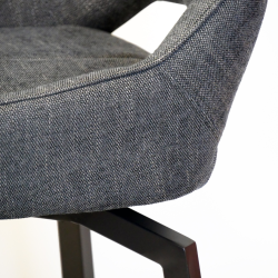 Tabouret de bar Gabriela anthracite